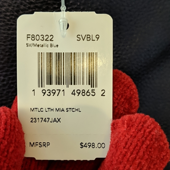 Coach Metallic Mia Satchel - Picture 6 of 8